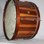 concert bass drum nut, 34x17"