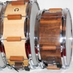 snaredrum classic birch, 6x14"; snaredrum classic nut, 6x12"